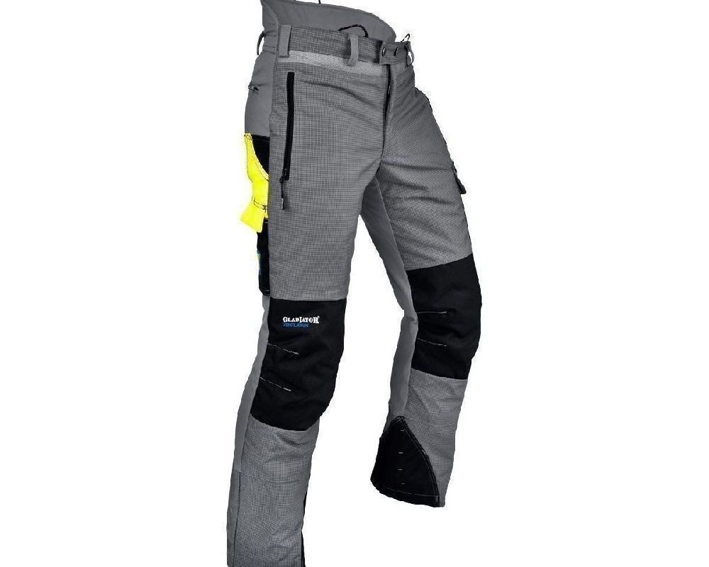 Pfanner Gladiator &quot;Ventilation&quot; chainsaw trousers Type C (Grey)
