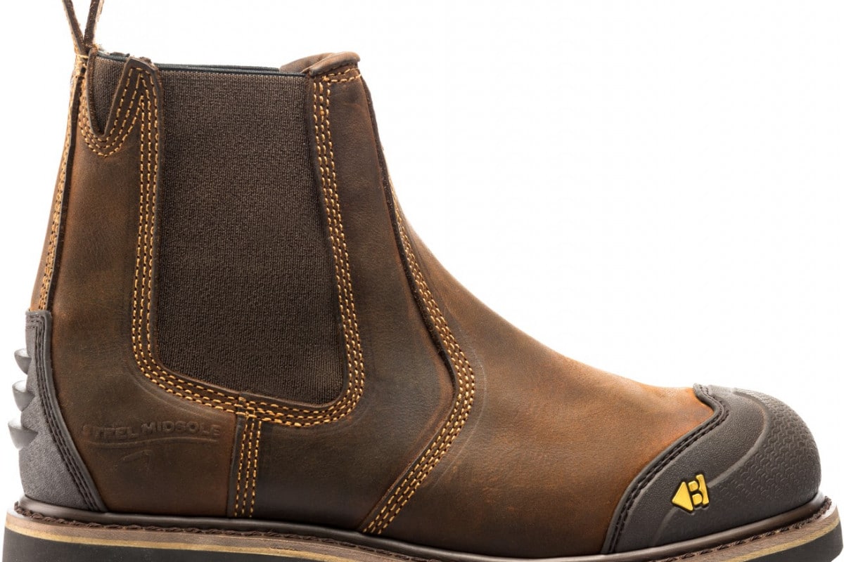 Bucklers B1990 Safety Dealer Boot - Dark Brown